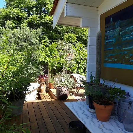 Jolie Maison En Bois Climatisee Proche Lac&ocean Semesterbostad Hourtin